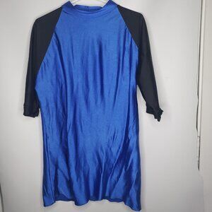 Men's XXL Swimwear Swim Shirt Alpha  Australia Short Sleeve High Collar 100+ SPF